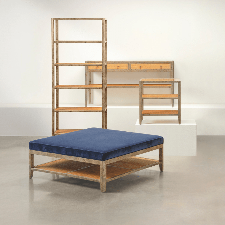 Amara Side Table Burl Wood Side Table