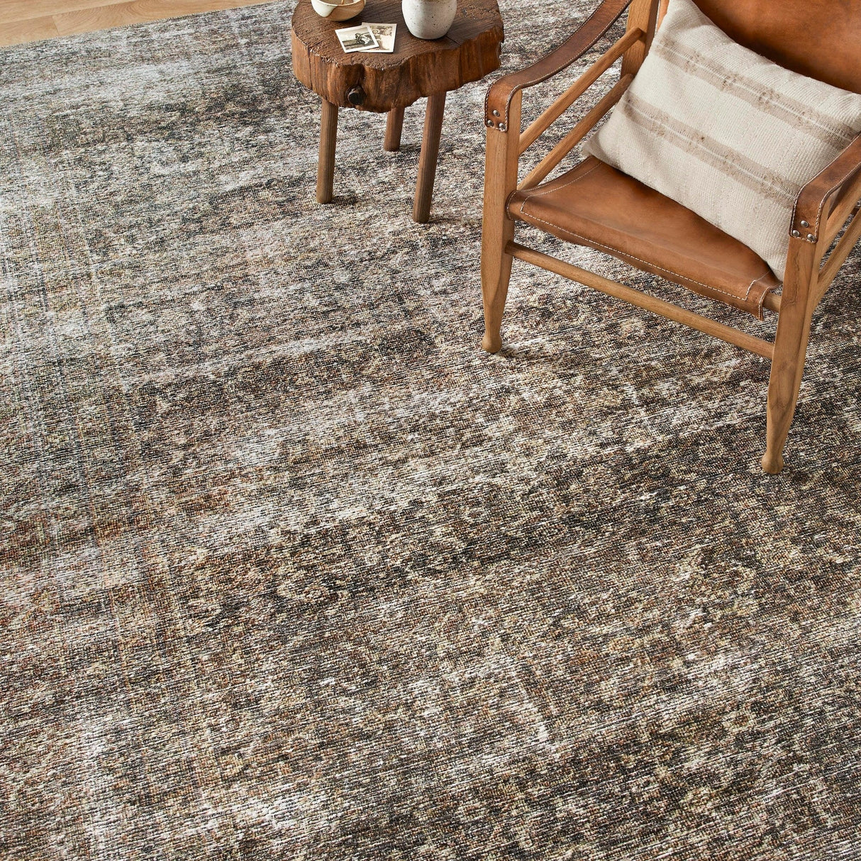 Amber Lewis Billie Rug - Tobacco/Rust Rugs