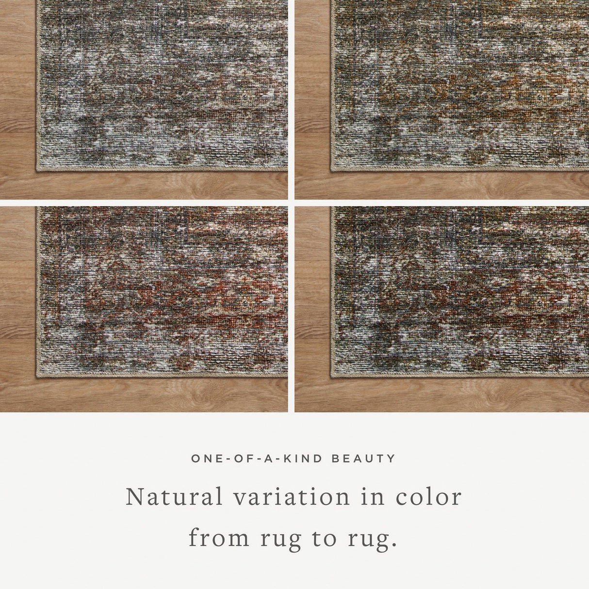Amber Lewis Billie Rug - Tobacco/Rust Rugs