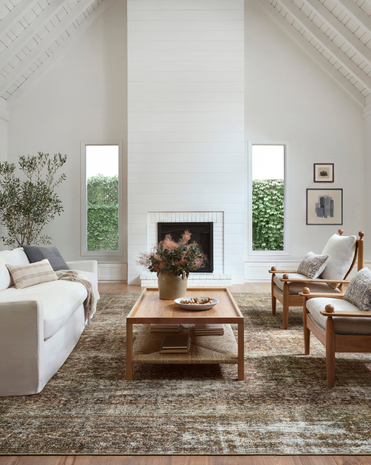 Amber Lewis Billie Rug - Tobacco/Rust Rugs