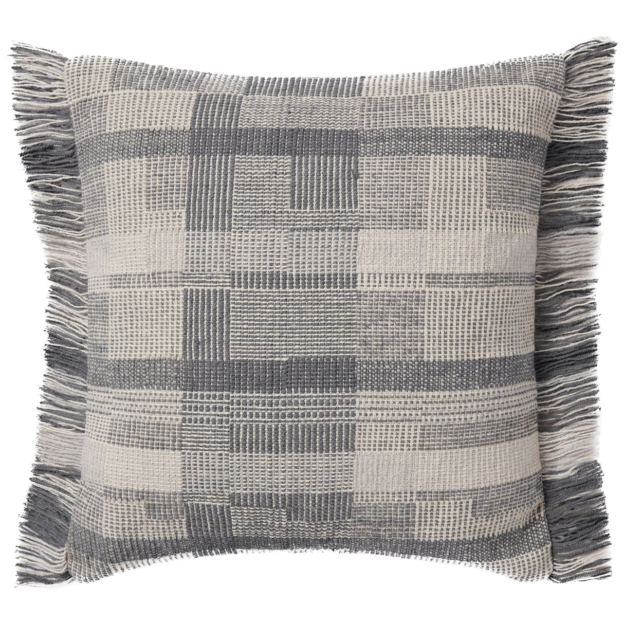 Amber Lewis Birdie Pillow - Silver/Ivory Pillow & Decor loloi-P227PAL0017SIIVPIL1