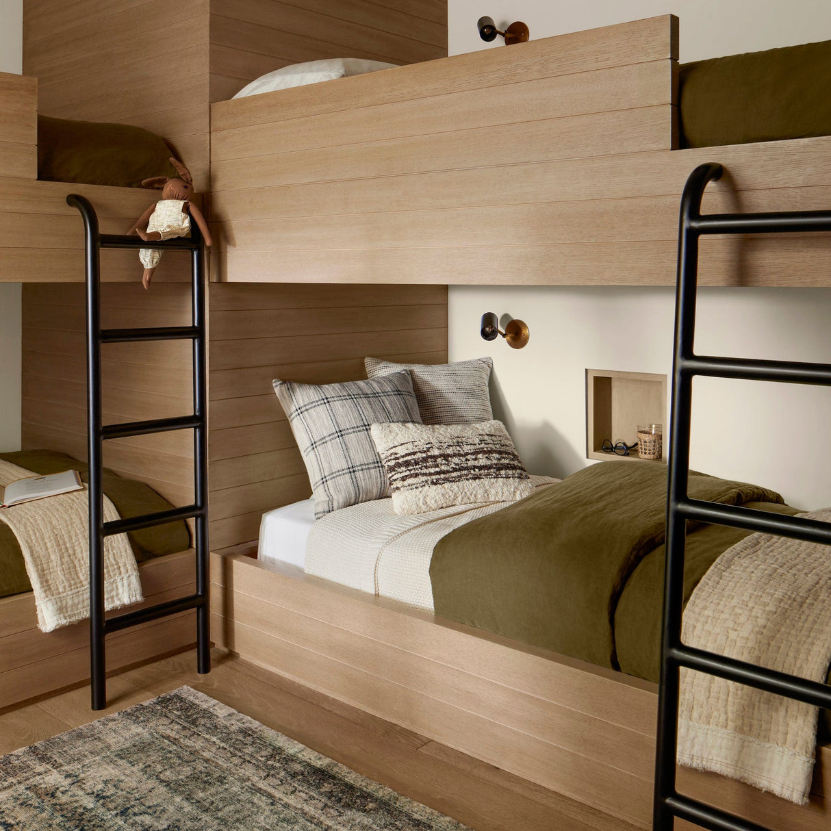 Amber Lewis Dalia Pillow - Ivory/Granite Pillow & Decor