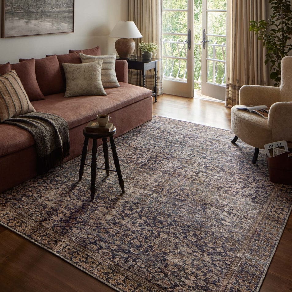 Amber Lewis Georgie Rug - Denim/Spice Rugs