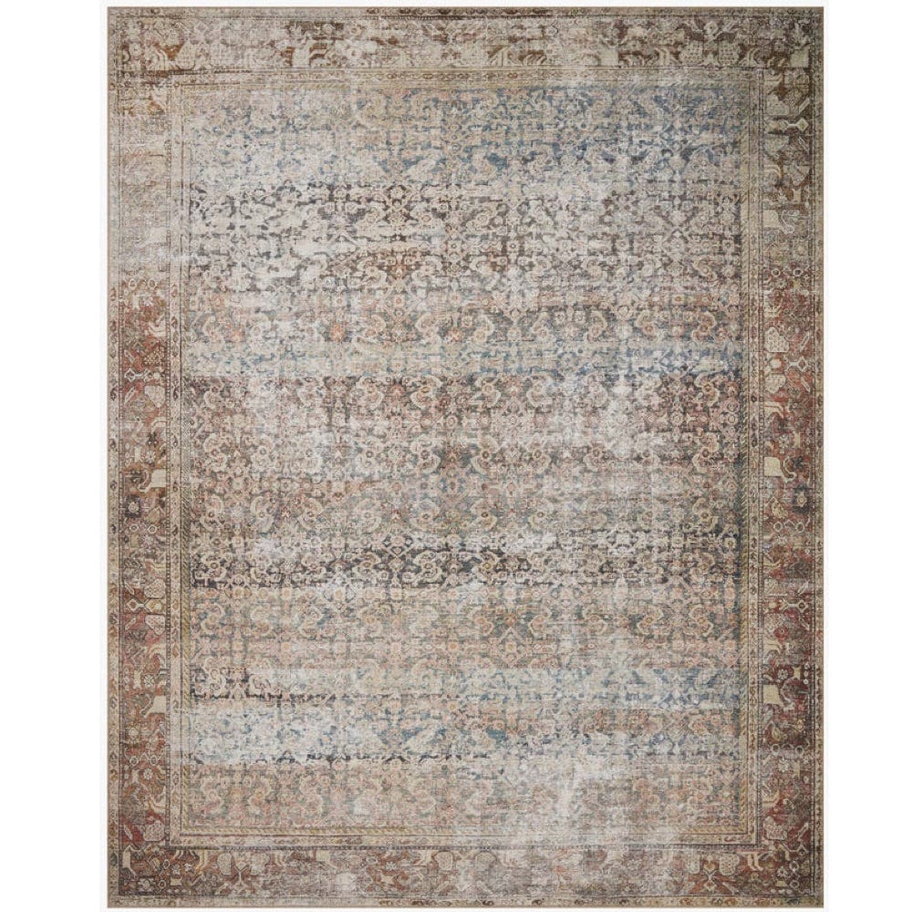 Amber Lewis Georgie Rug - Multi/Spice Rugs loloi-GER-09-AL-MULTI-SPICE-2339