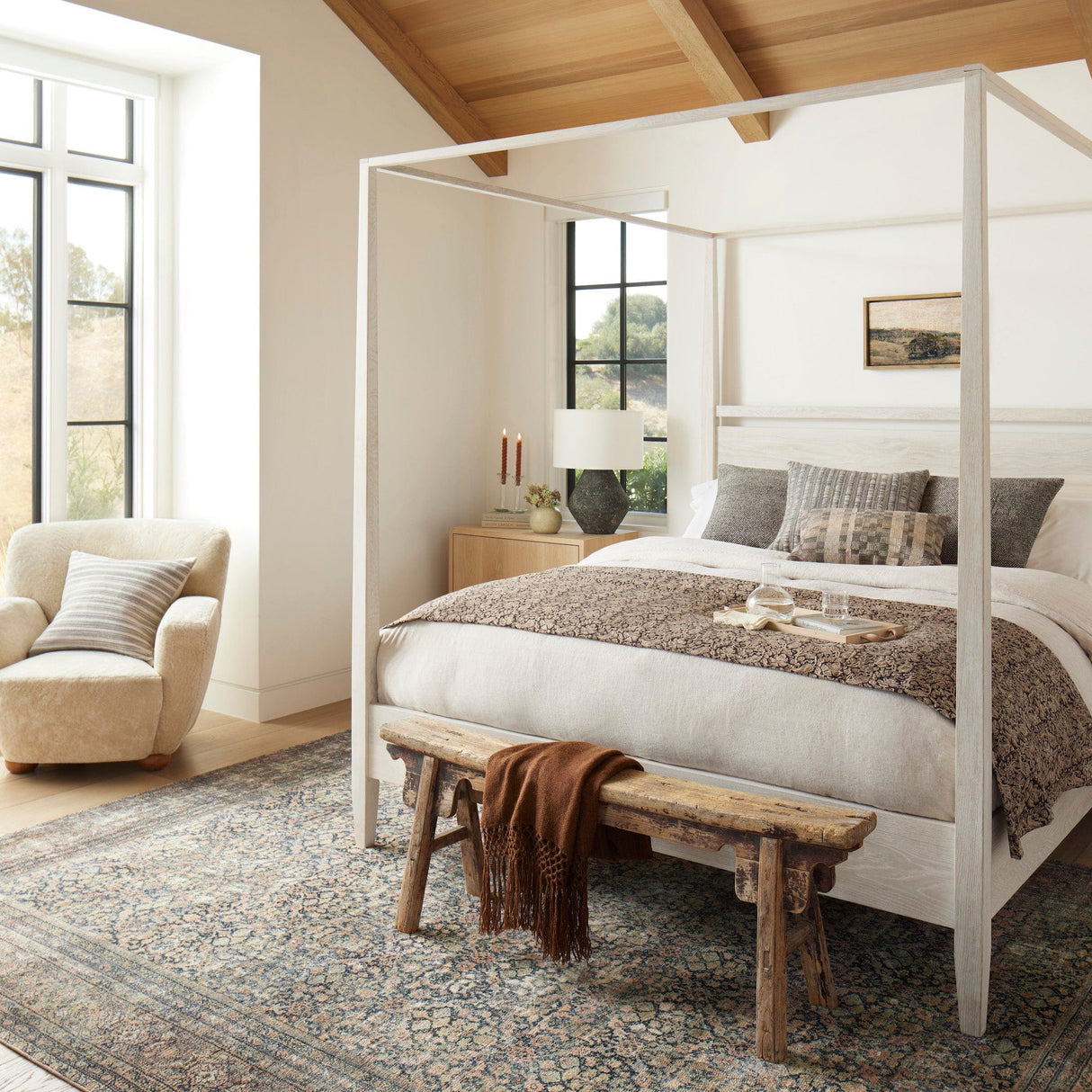 Amber Lewis Kit Pillow - Grey/Natural Pillow & Decor