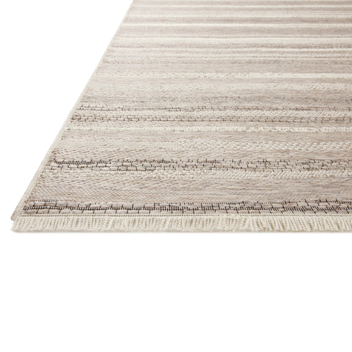 Amber Lewis Malibu Indoor/Outdoor Rug - Ivory/Dove Rugs