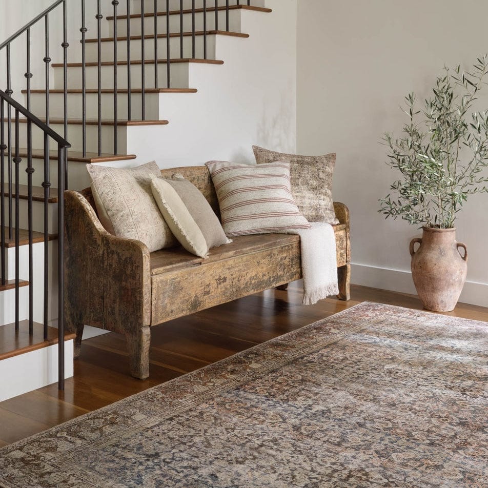 Amber Lewis Pillow - Ivory/Earth Pillows