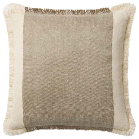 Amber Lewis Pillow - Ivory/Earth Pillows