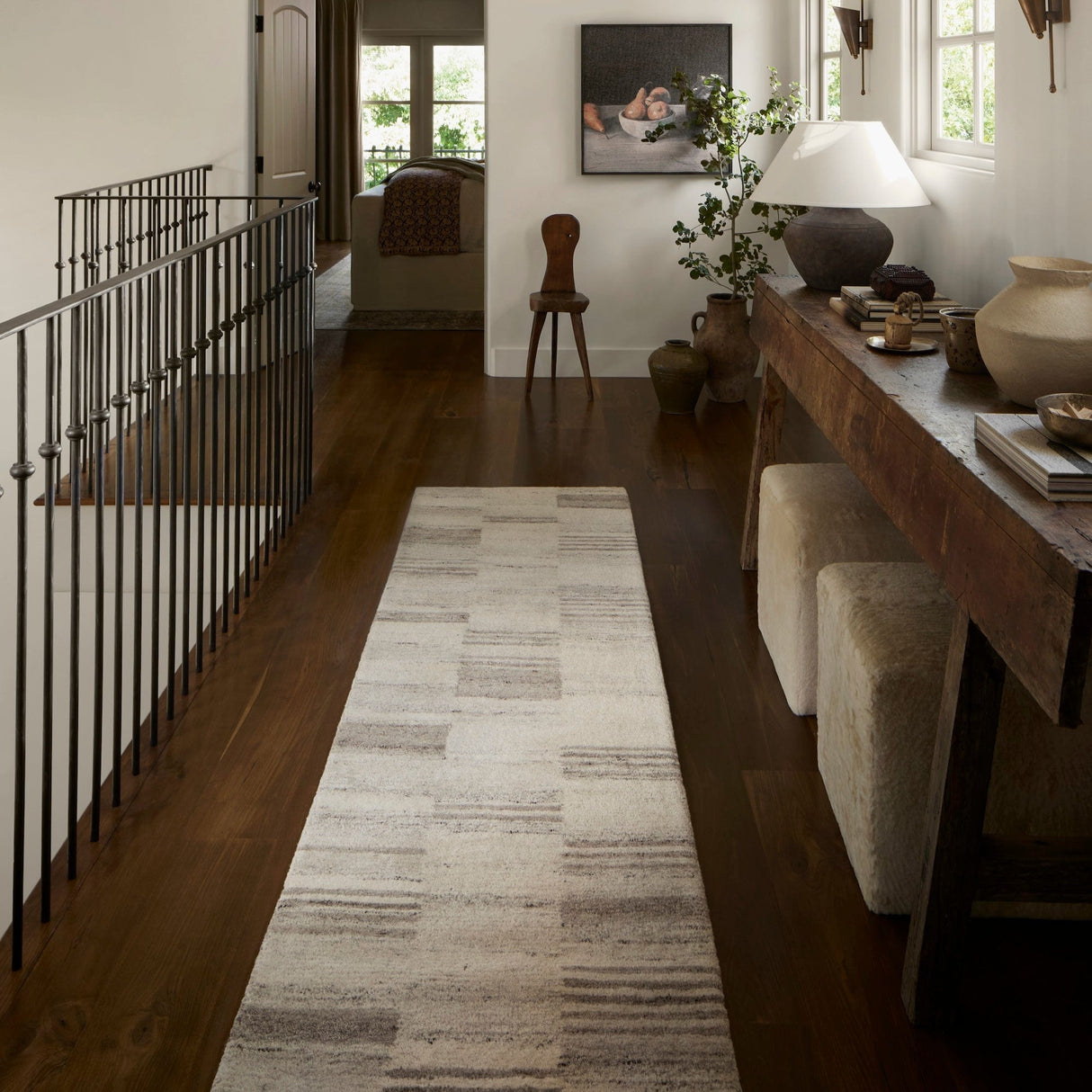 Amber Lewis Rocky Rug - Ivory/Dove Rugs