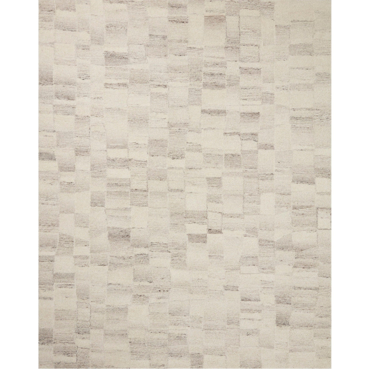 Amber Lewis Rocky Rug - Ivory/Silver Rugs loloi-ROCROC0124IVSI