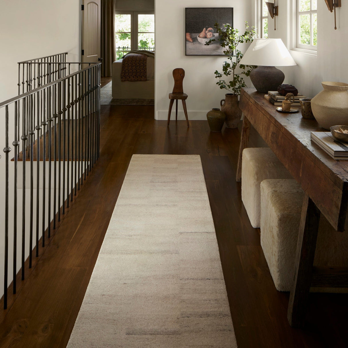 Amber Lewis Rocky Rug - Natural/Fog Rugs