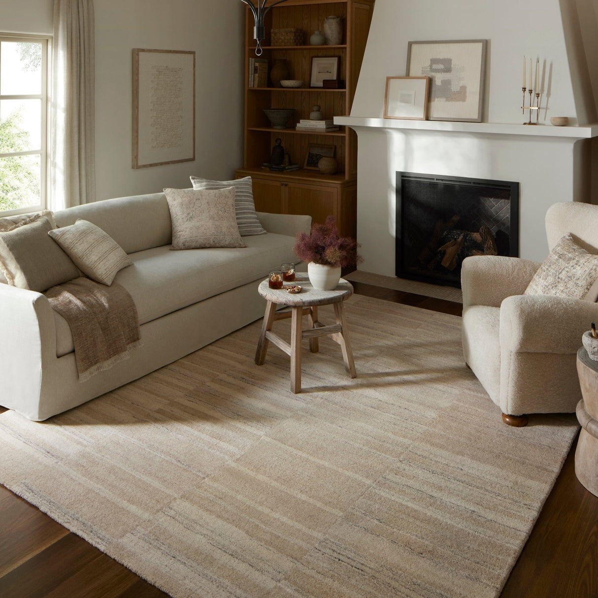 Amber Lewis Rocky Rug - Natural/Sand Rugs