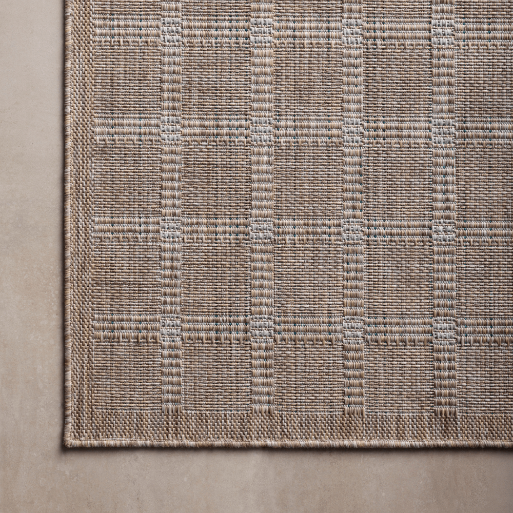 Amber Lewis x Loloi Topanga Indoor/Outdoor Rug - Natural/Bone Rugs