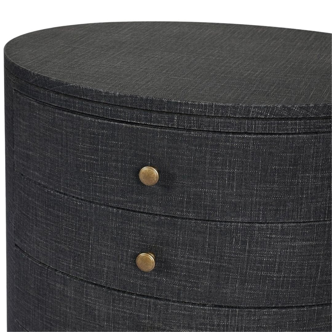 Amelia Oval Nightstand Nightstands + Bedside Tables