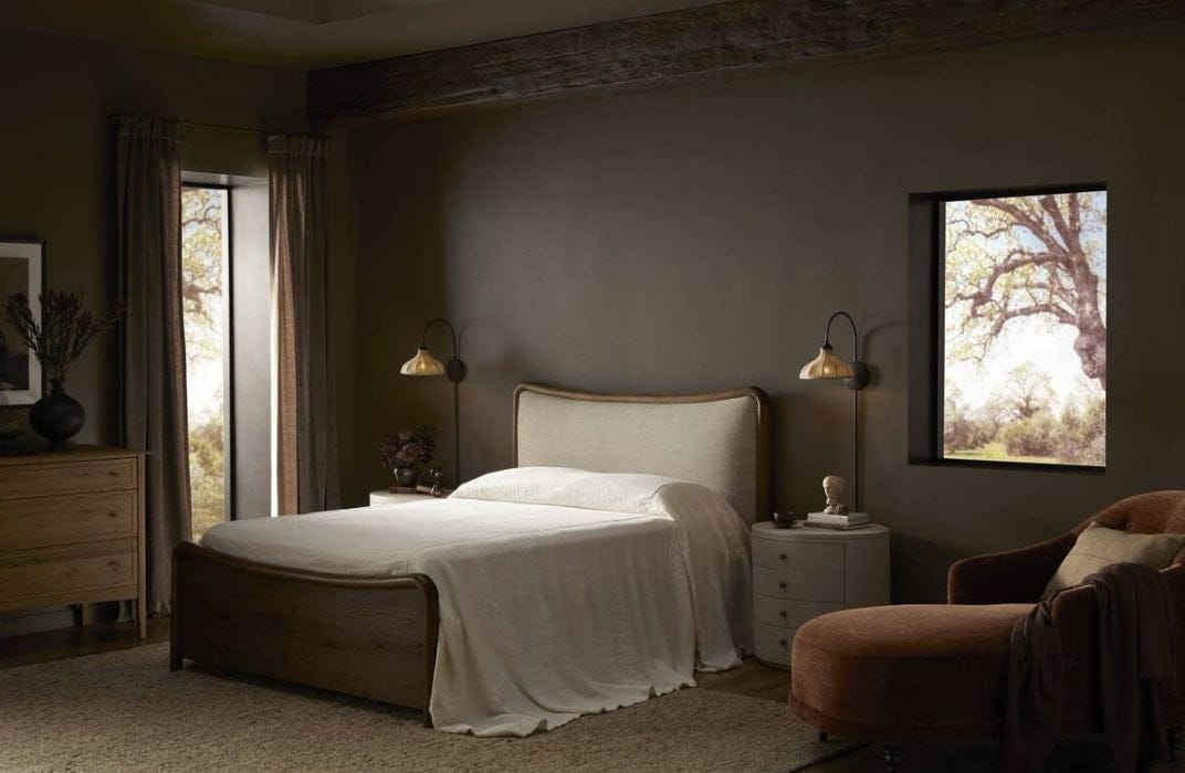 Amelia Oval Nightstand Nightstands + Bedside Tables