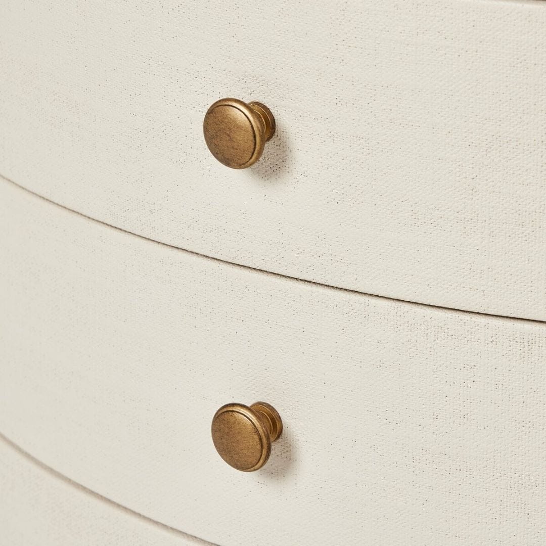 Amelia Oval Nightstand Nightstands + Bedside Tables