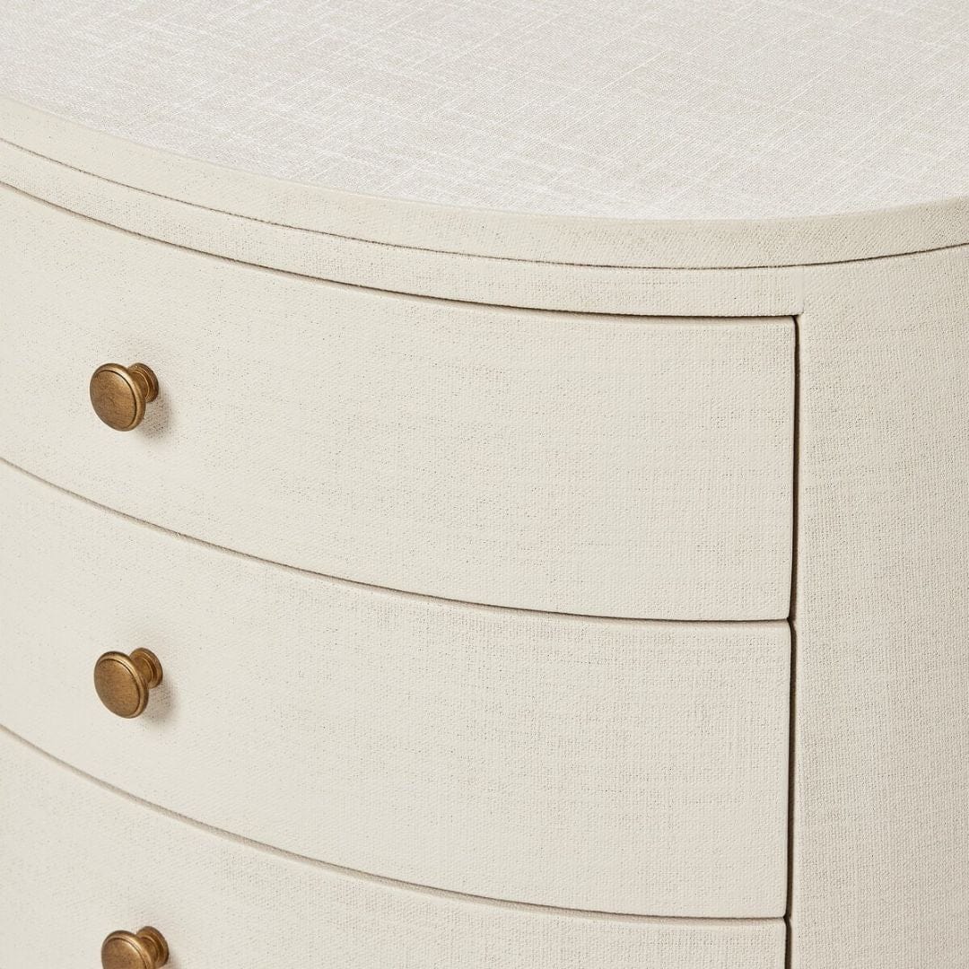 Amelia Oval Nightstand Nightstands + Bedside Tables