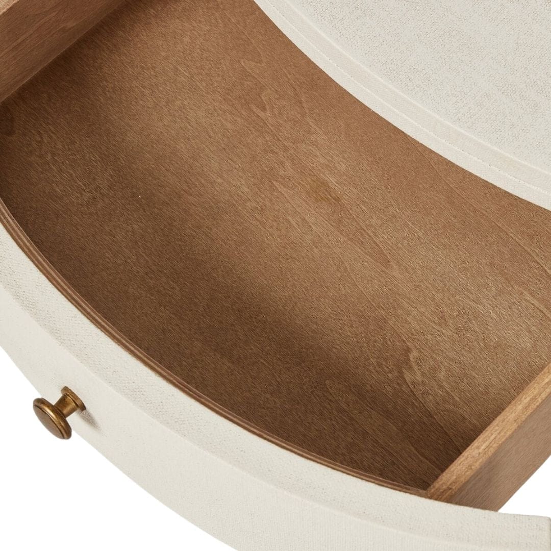 Amelia Oval Nightstand Nightstands + Bedside Tables