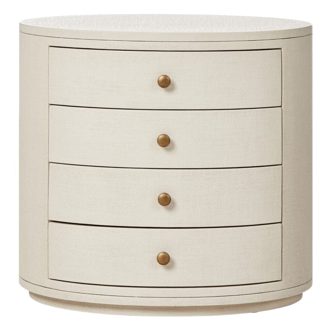 Amelia Oval Nightstand Nightstands + Bedside Tables 245941-001 801542959326