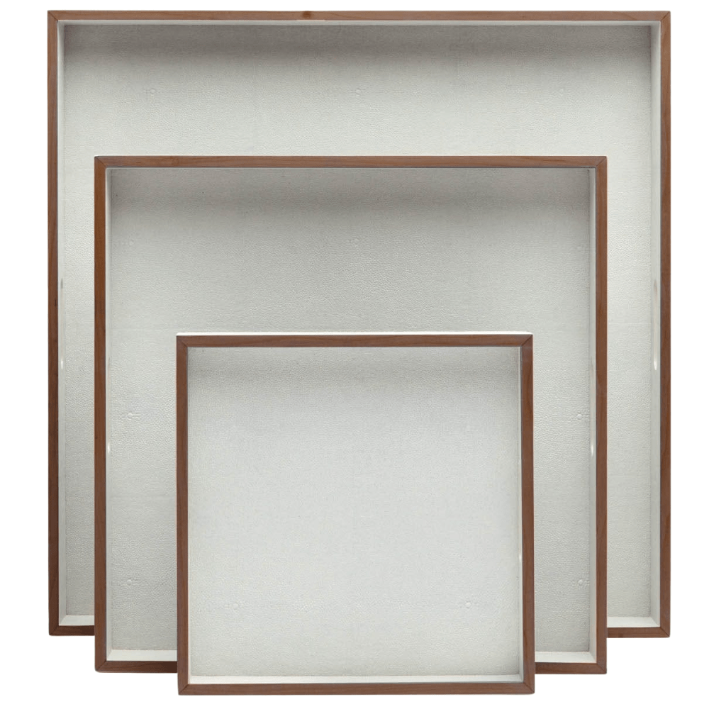 Amina Tray (Set of 3) Decorative Objects OBJAMINAS3TRFSBC