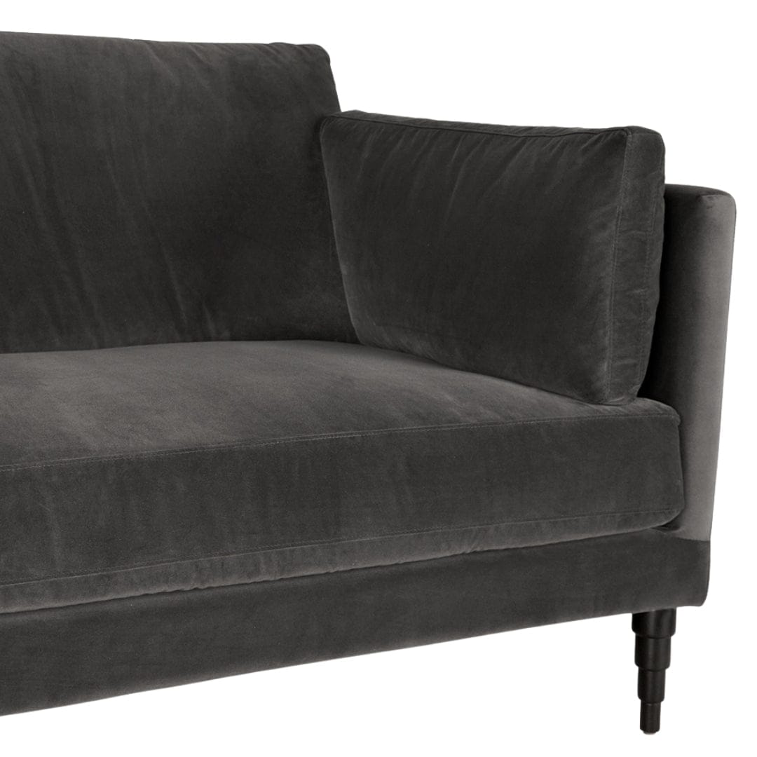 Andalusia Velvet Sofa Sofas SOF330GRV 00842449139398