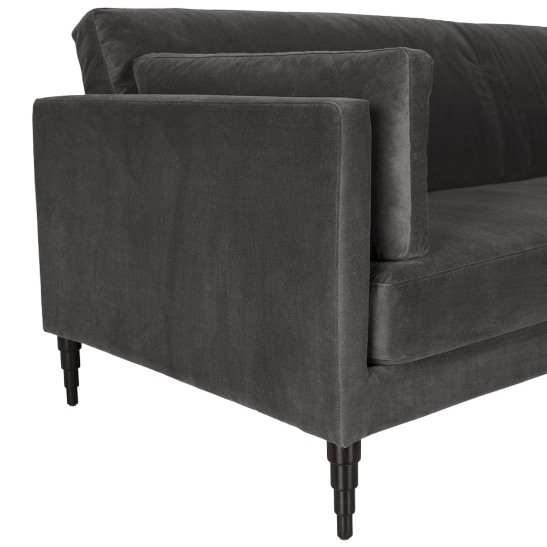 Andalusia Velvet Sofa Sofas SOF330GRV 00842449139398