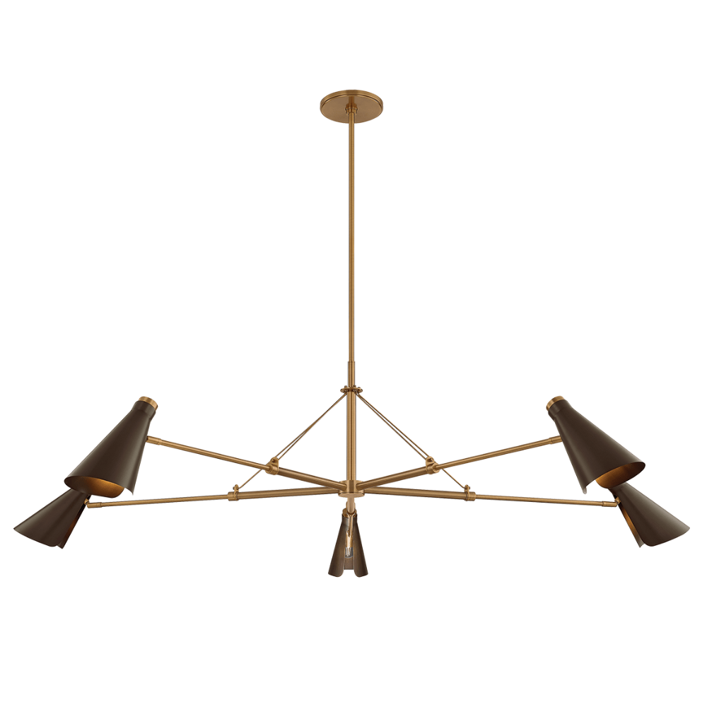 Andersen Chandelier Chandelier F4369-PBR/BRZ 197292115564