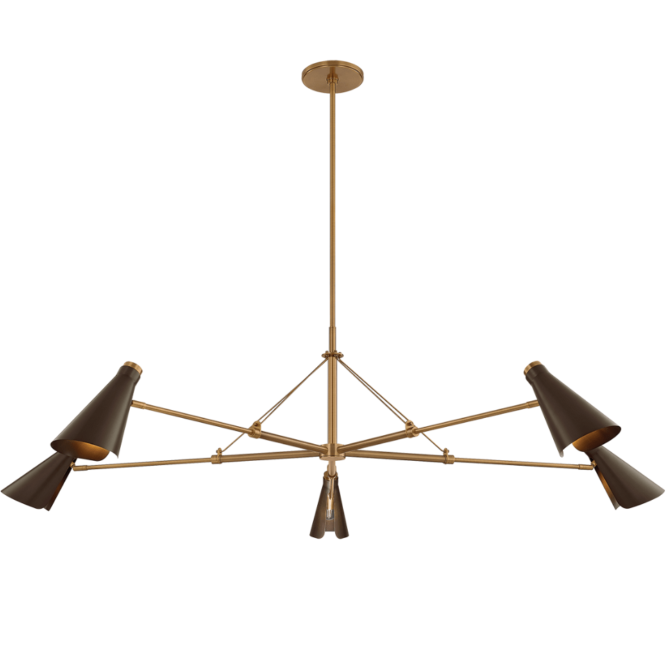 Andersen Chandelier Chandelier F4369-PBR/BRZ 197292115564