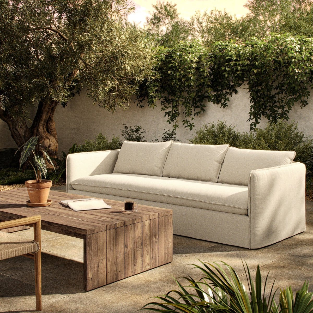 Andre Outdoor Sofa - Draft for Tariff 04/24/25 Outdoor Chairs