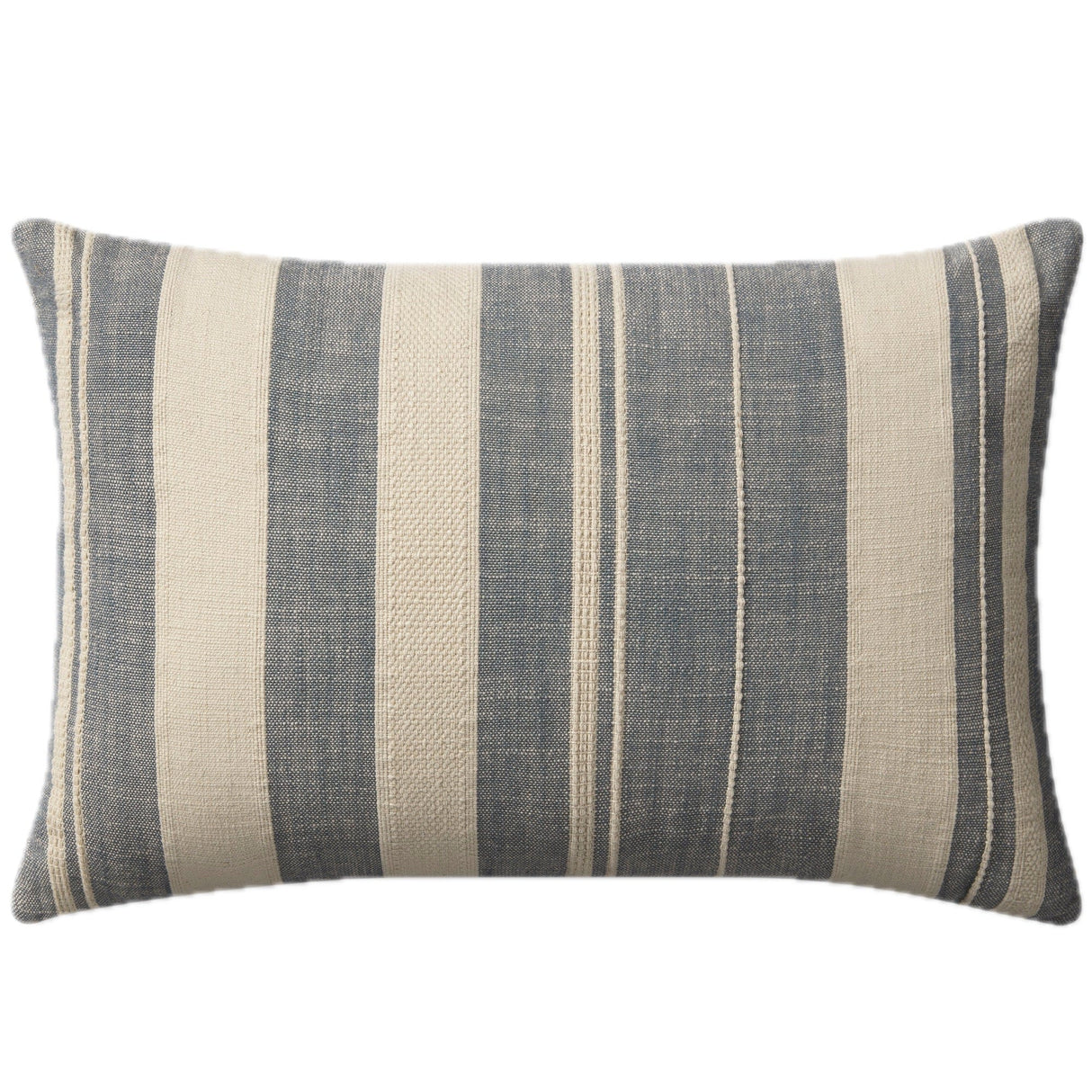 Angela Rose x Loloi Pillow - Ivory/Denim Pillows