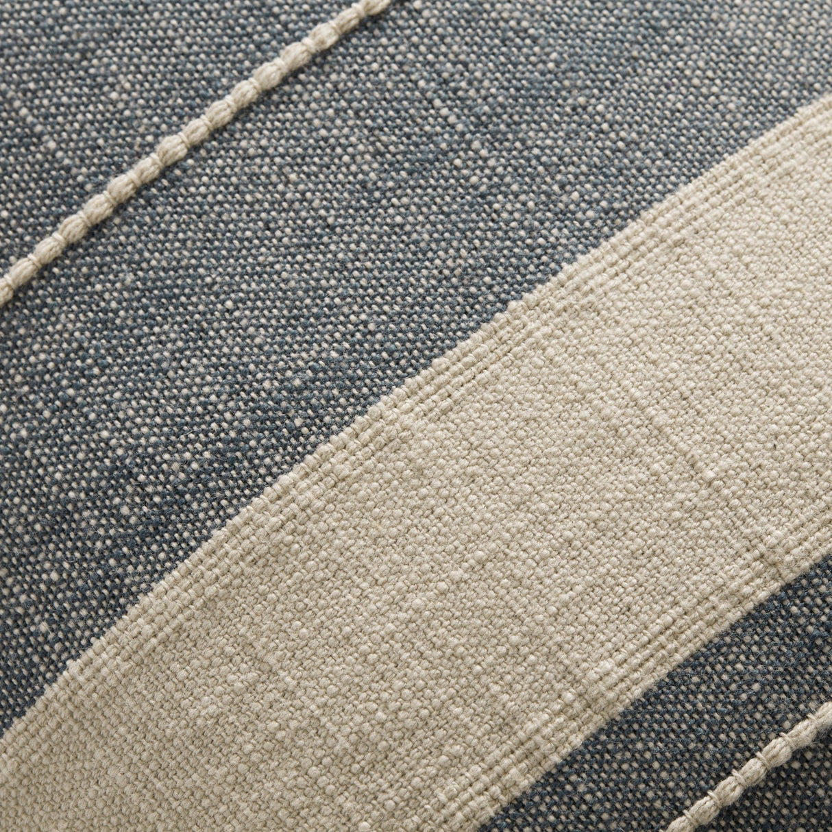 Angela Rose x Loloi Pillow - Ivory/Denim Pillows