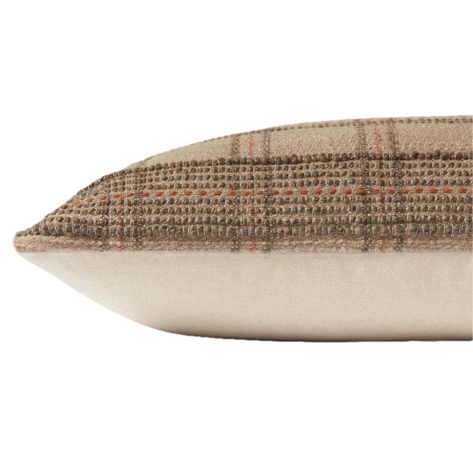 Angela Rose x Loloi Pillow - Tan/Terracotta Pillows