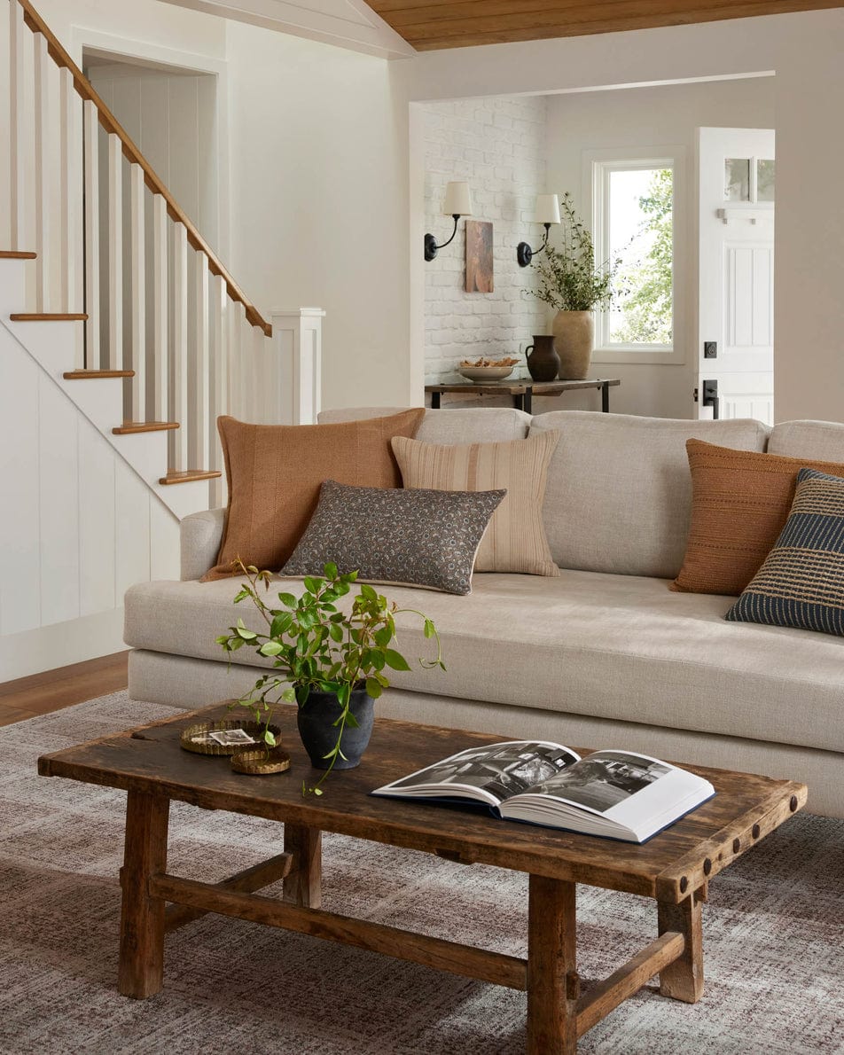 Angela Rose x Loloi Pillow - Terracotta Pillows