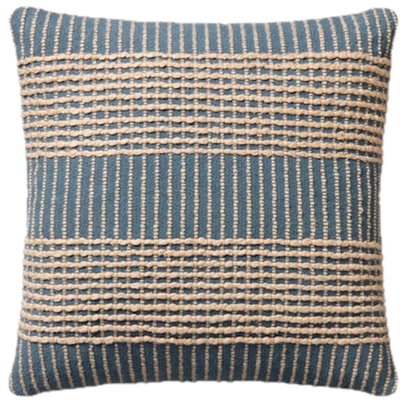 Angela Rose x Loloi Sophia Pillow Pillows angela-rose-PAR0017-SOPHIA-BLUE-DOWN