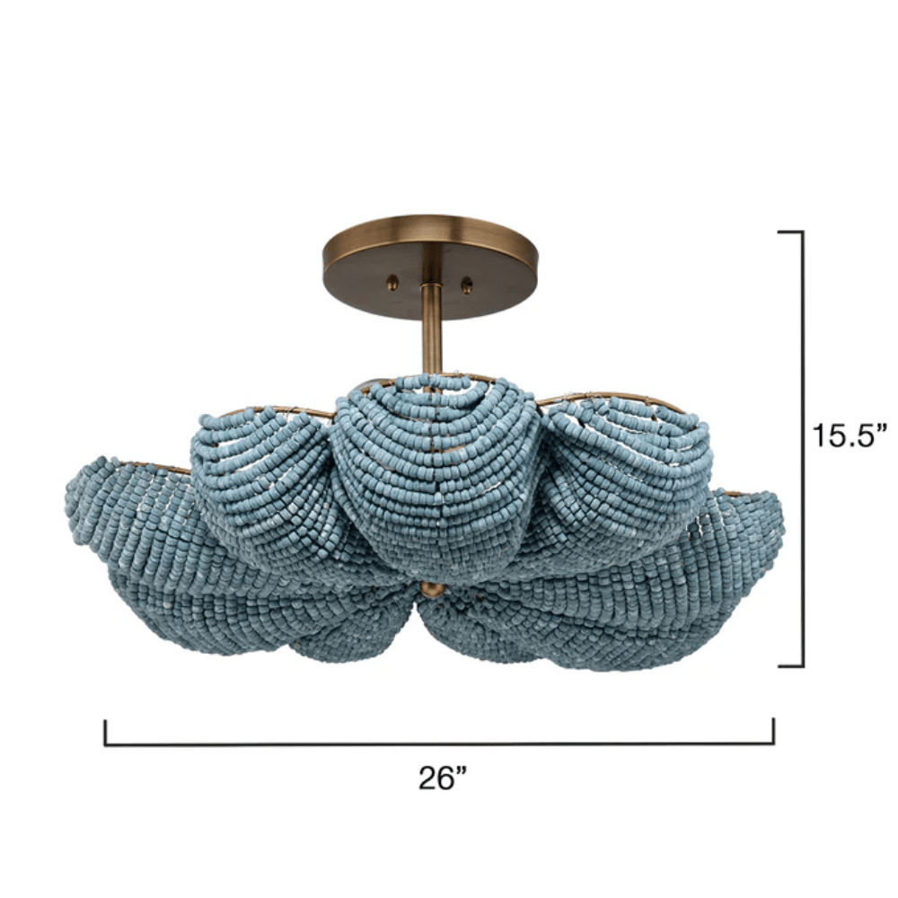 Anguilla Semi-Flush Mount Flush Mount