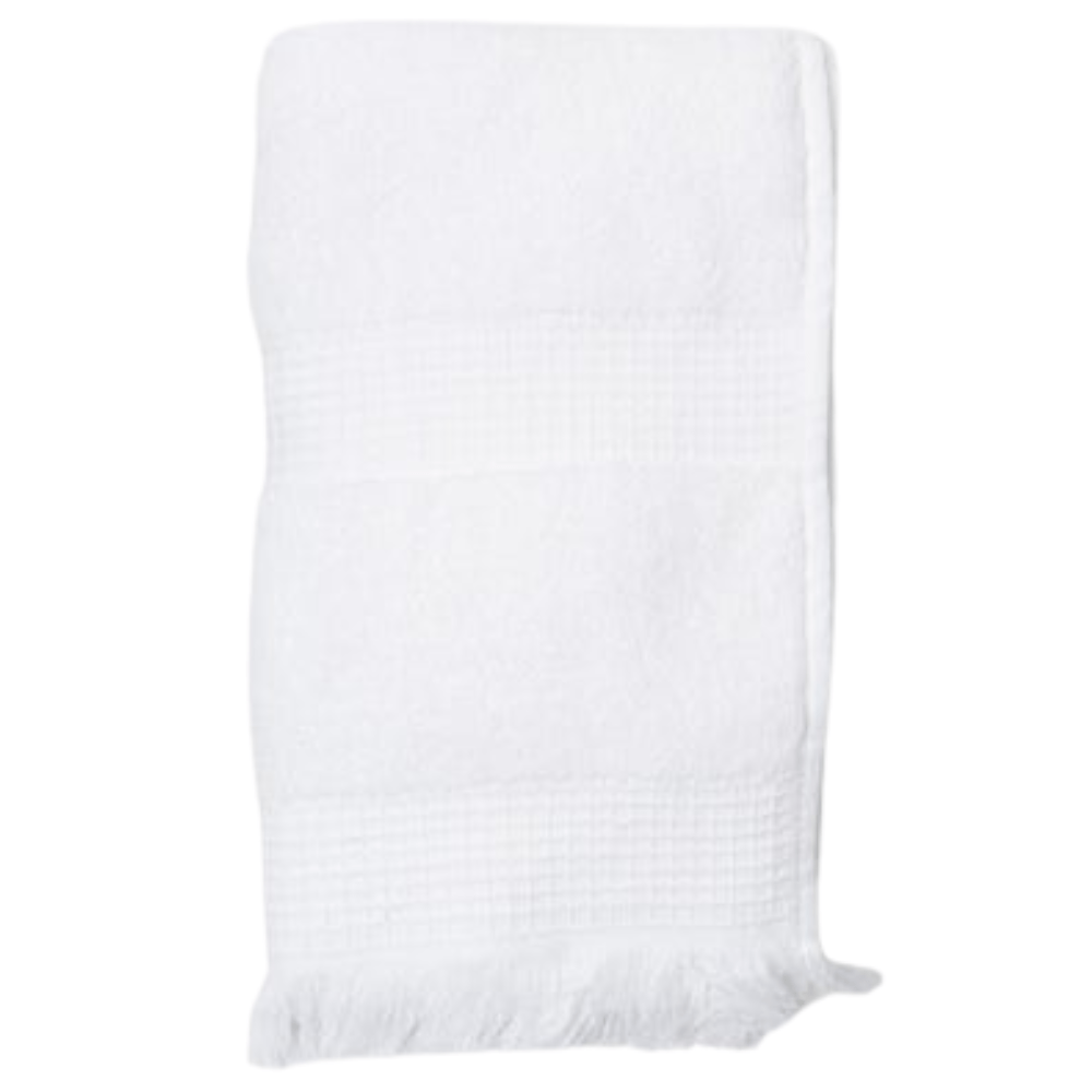 Annecy Fringe Towel Bath Accessory 08ANNE-WH-HTWL