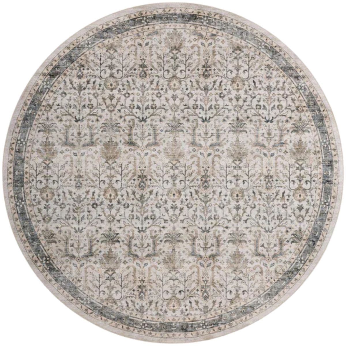 Anniston Ivory/Stone Rug Area Rugs ANNSANS-01IVSN600R 885369776052