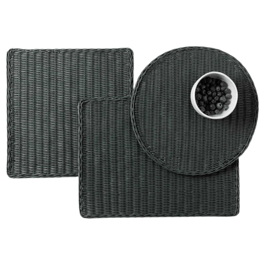 Annmarie Hunter Green Placemat (Pack of 4) Kitchen Accessory