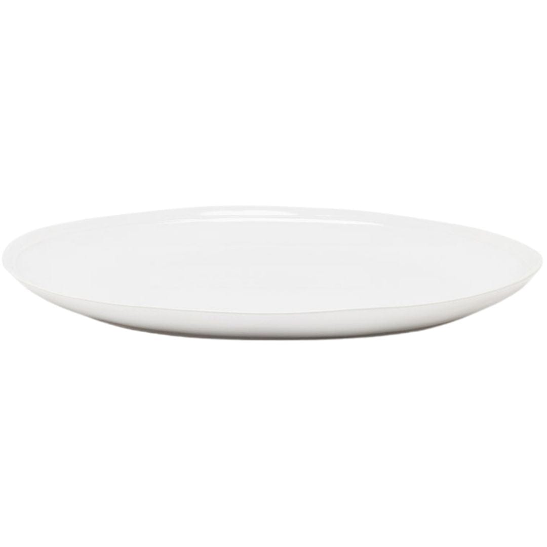 Ariana White Oval Serving Platter (Set of 2) Serveware BP006154 08415971058547