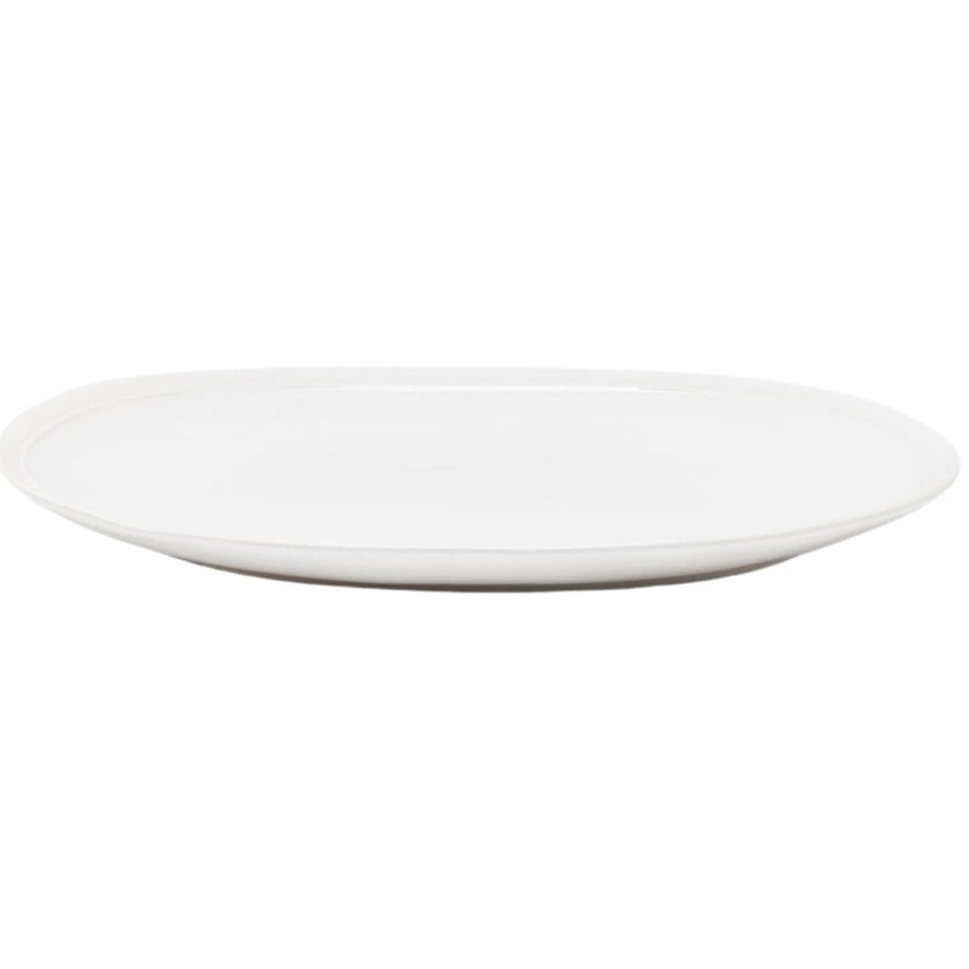 Ariana White Oval Serving Platter (Set of 2) Serveware BP006154 08415971058547