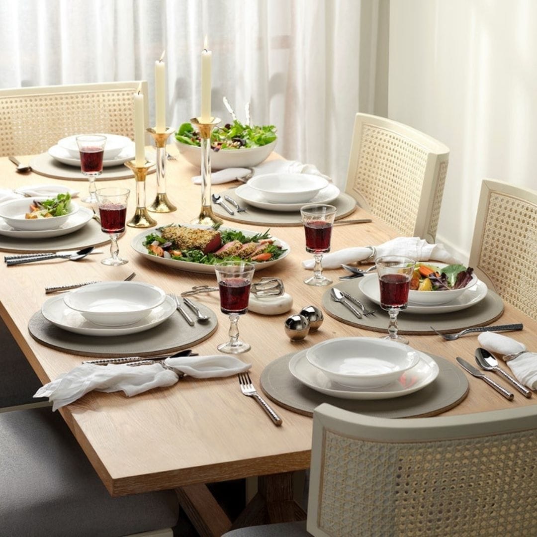 Ariana White Serving Bowl Serveware