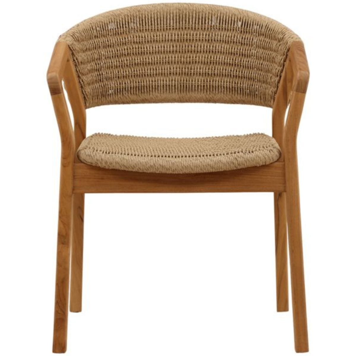Arrow Outdoor Dining Chair Outdoor Dining Chairs + Benches DOV10013-NATL