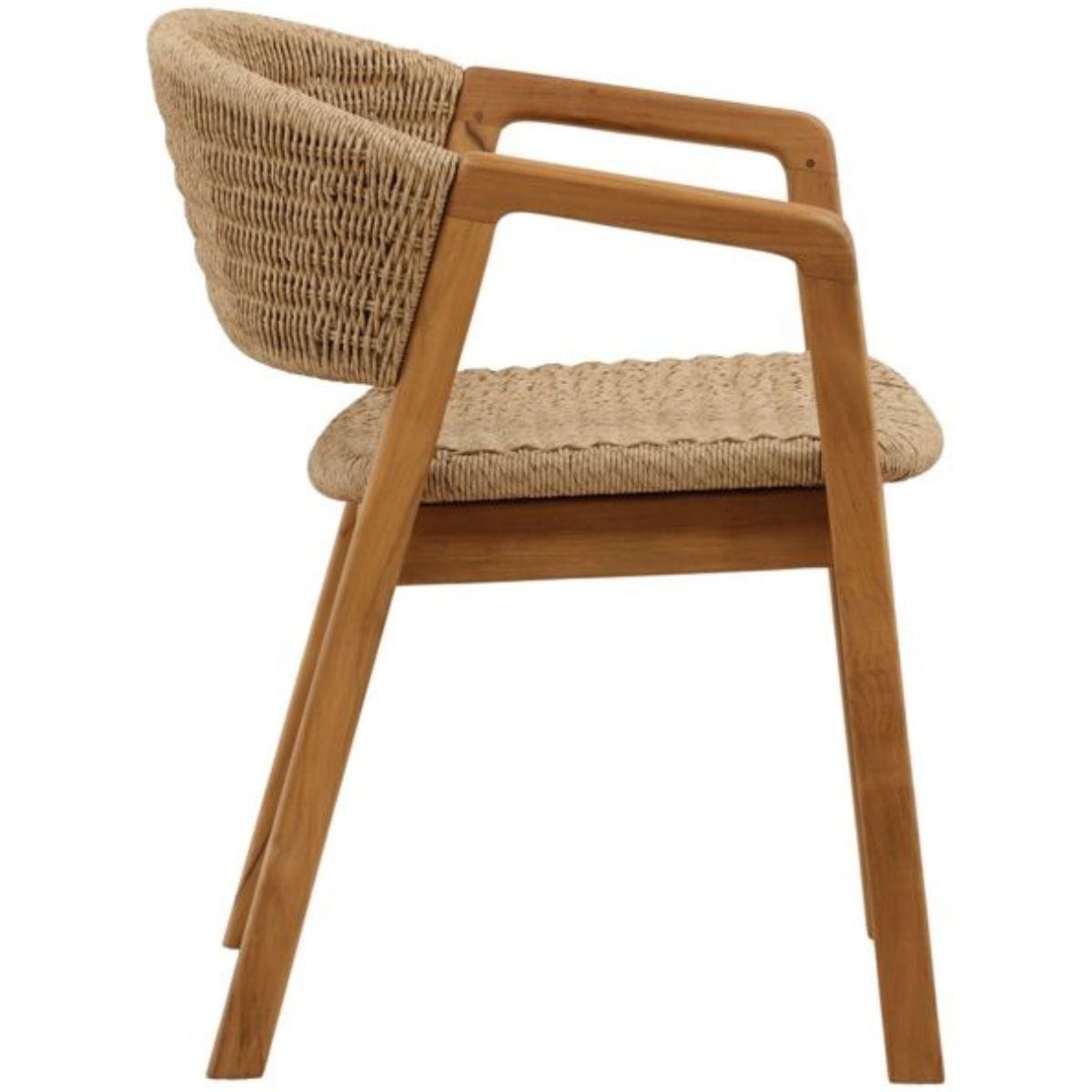 Arrow Outdoor Dining Chair Outdoor Dining Chairs + Benches DOV10013-NATL