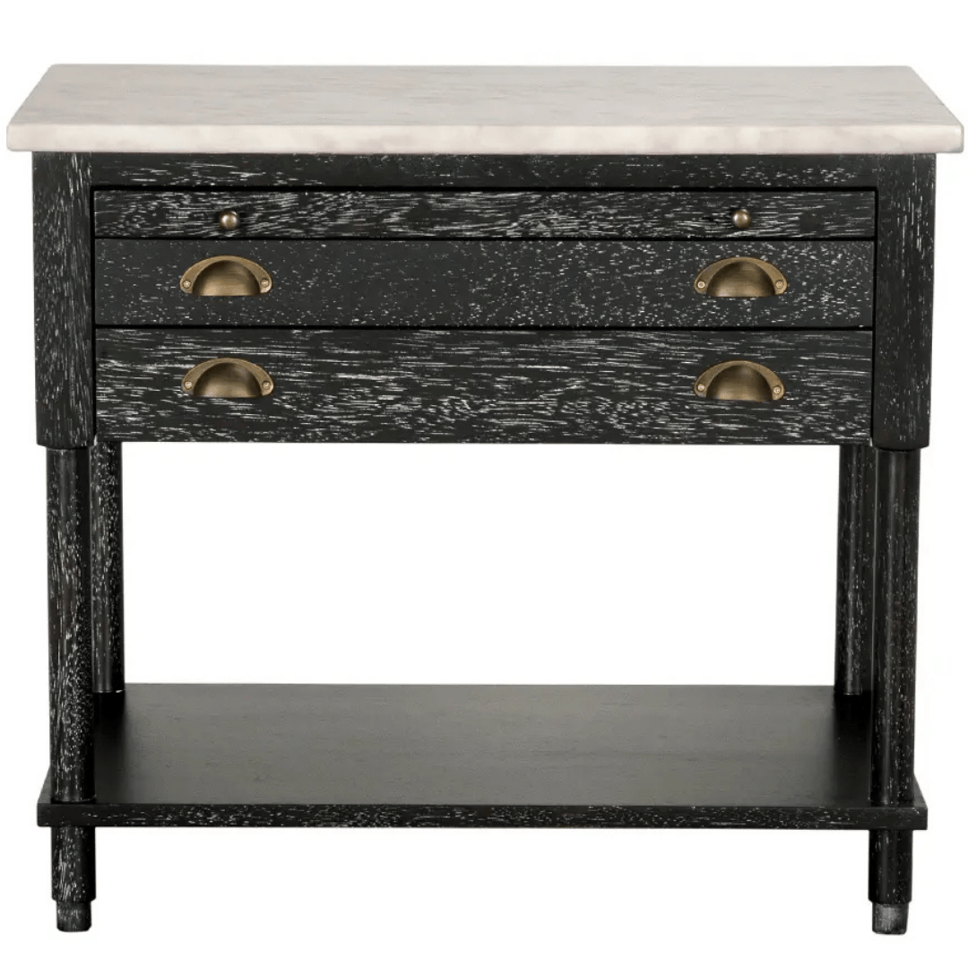 Artemio Side Table Side Tables GTAB9030BKW 00842449139091