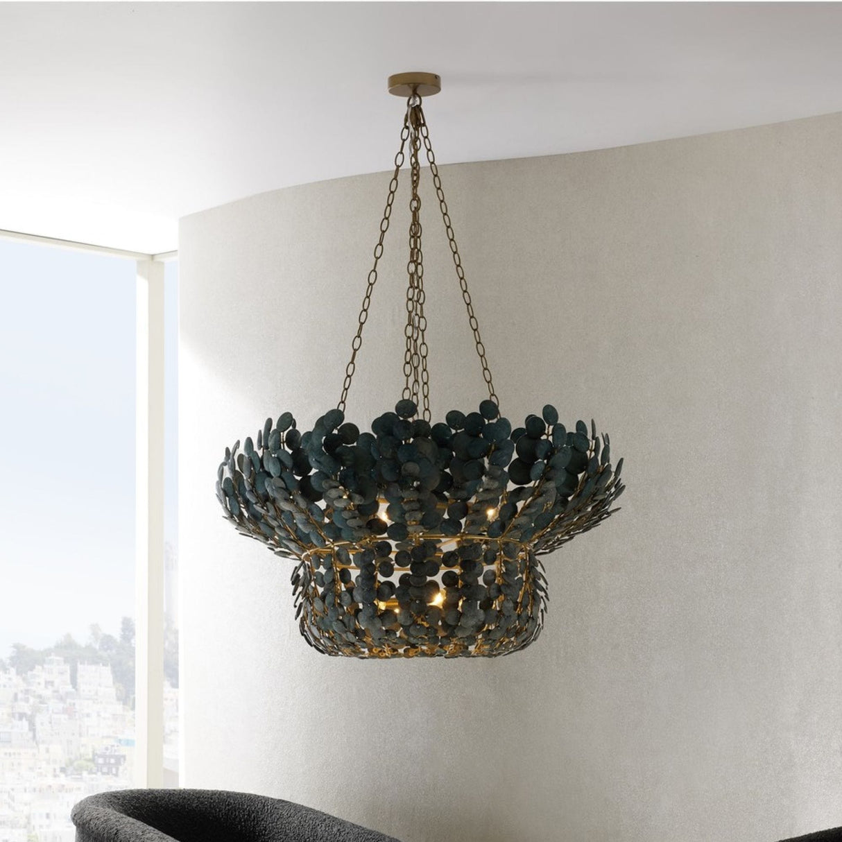Arteriors Bilal Chandelier Chandeliers arteriors-DMS14 796505692795