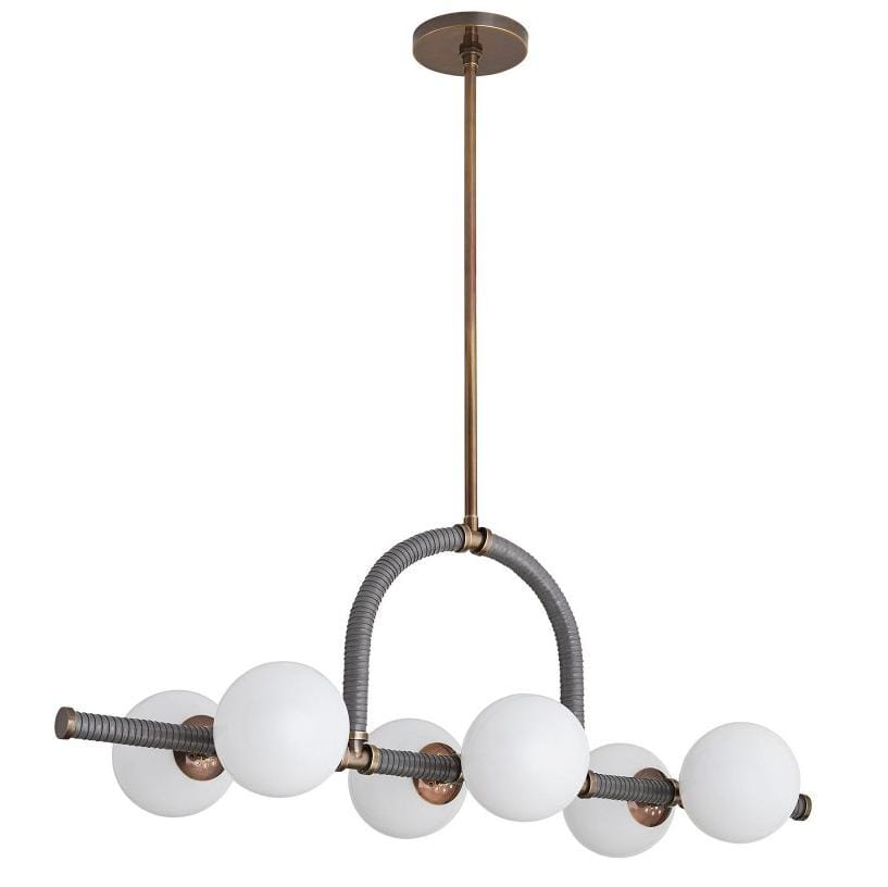 Arteriors Harrison Linear Chandelier Lighting