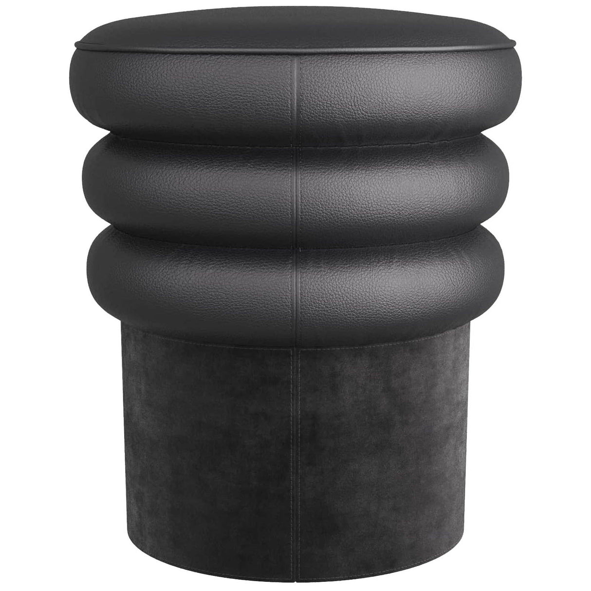 Arteriors Rollo Ottoman Leather Ottoman arteriors-6265