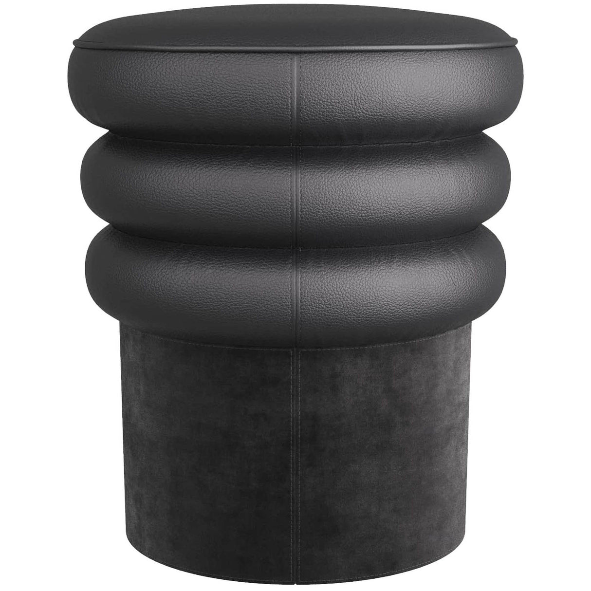 Arteriors Rollo Ottoman Leather Ottoman arteriors-6265