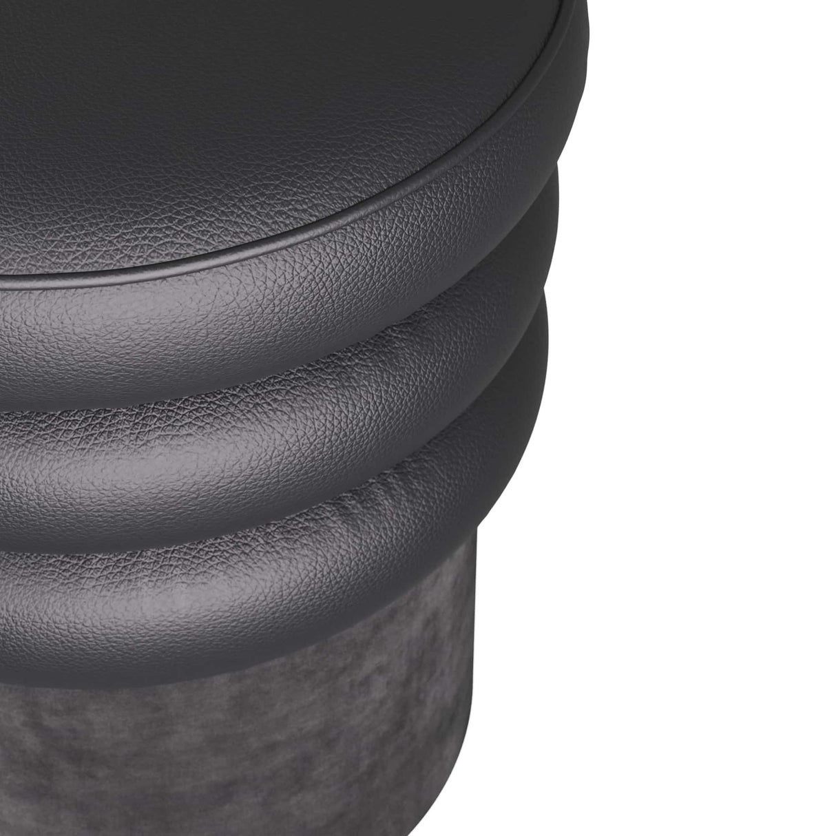Arteriors Rollo Ottoman Leather Ottoman arteriors-6265