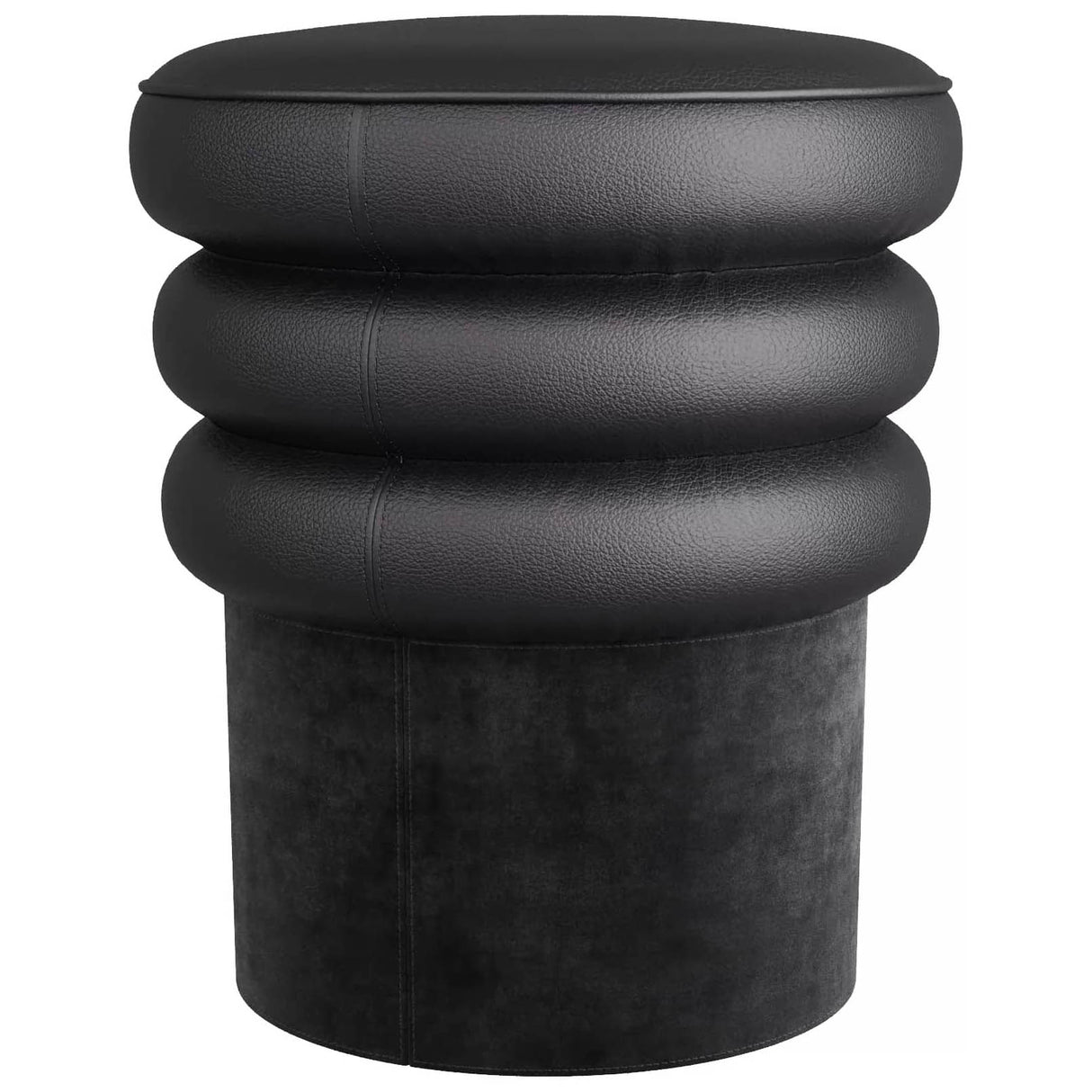 Arteriors Rollo Ottoman Leather Ottoman arteriors-6265